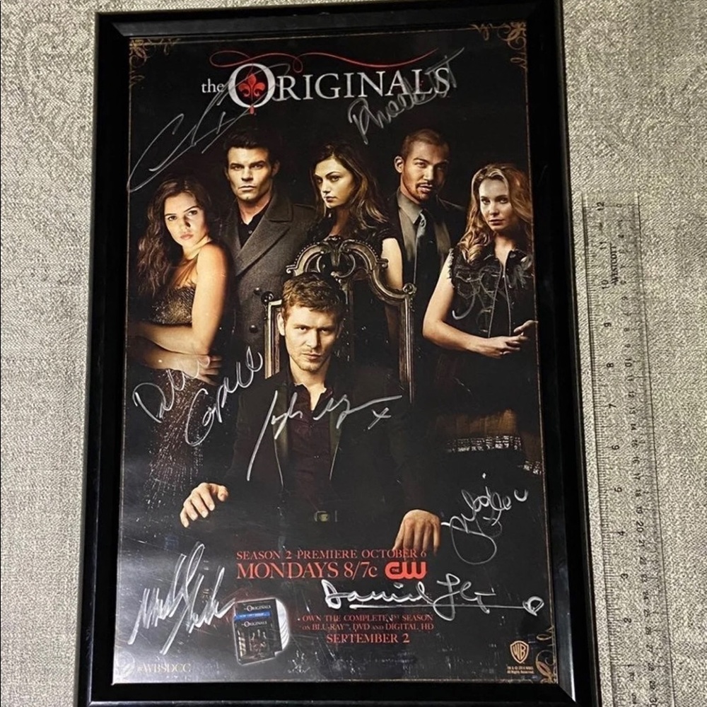 the originals/the vampire diaries autographs